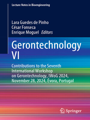 cover image of Gerontechnology VI